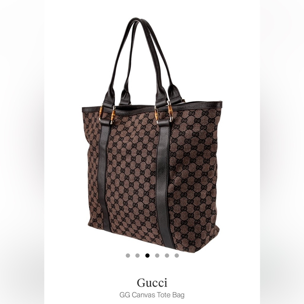 Gucci Canvas Tote - Picture 10 of 12
